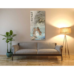 'Fly Like a Dragon, Jump Like a Tiger' by River Han, Canvas Wall Art,30 x 60