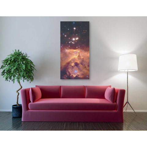 Image of 'Star Crossed' Hubble Space Telescope Canvas Wall Art,30 x 60