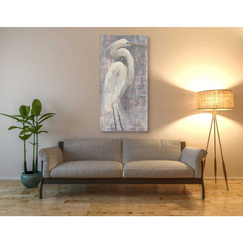 Image of 'Coastal Egret I Legs' by Albena Hristova, Canvas Wall Art,30 x 60