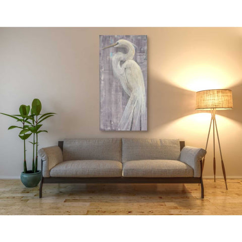 Image of 'Coastal Egret II Legs' by Albena Hristova, Canvas Wall Art,30 x 60