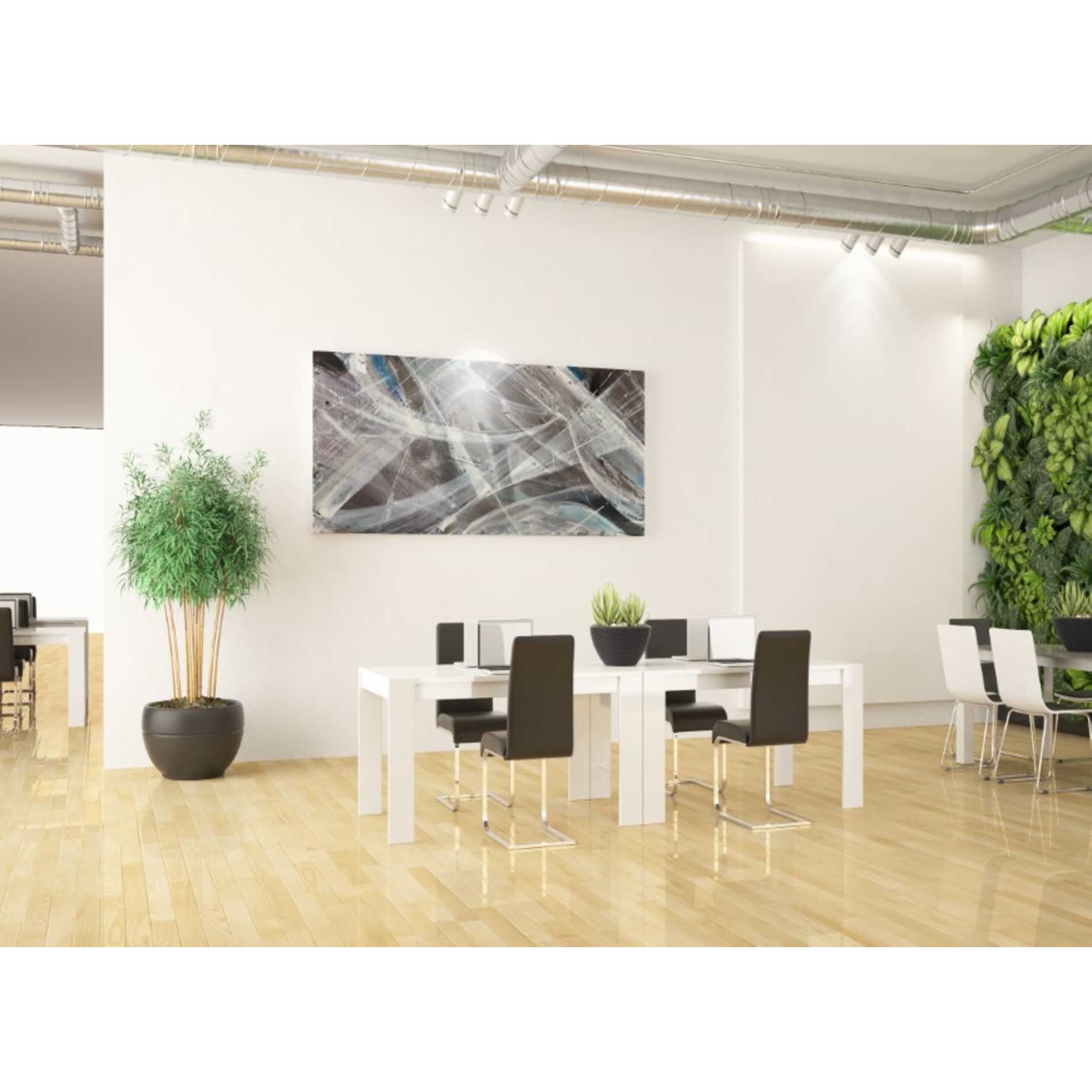 'Glacier VI' by Albena Hristova, Canvas Wall Art,60 x 30