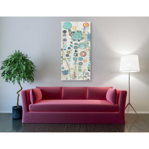 Image of 'Ocean Garden I Square Panel I' by Candra Boggs, Canvas Wall Art,30 x 60