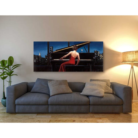 Image of 'Lady in Red' by Marco Fabiano, Canvas Wall Art,60 x 30