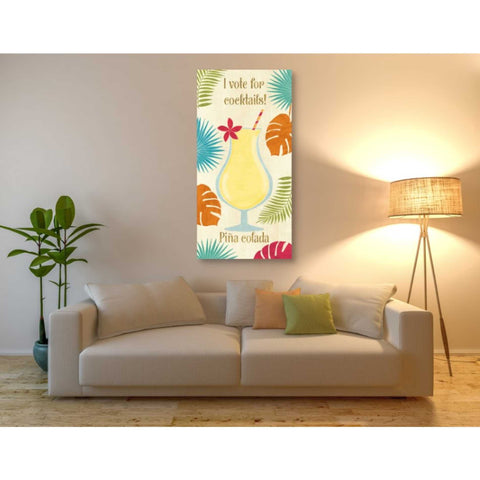 Image of 'Exotic Breeze XV' by Veronique Charron, Canvas Wall Art,30 x 60