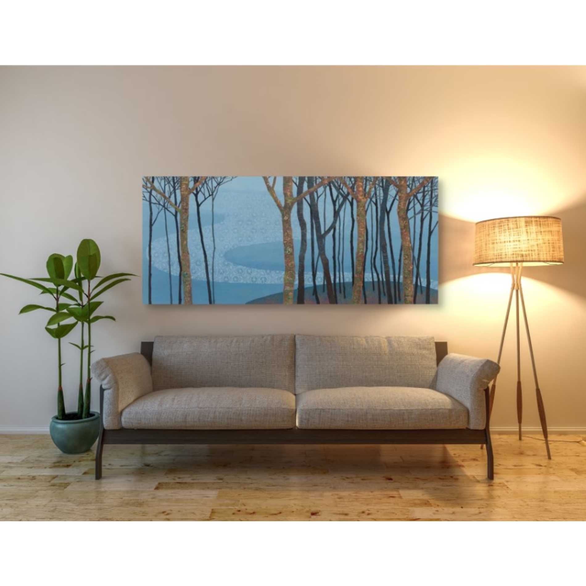 'Katonah II' by Kathrine Lovell, Canvas Wall Art,60 x 30