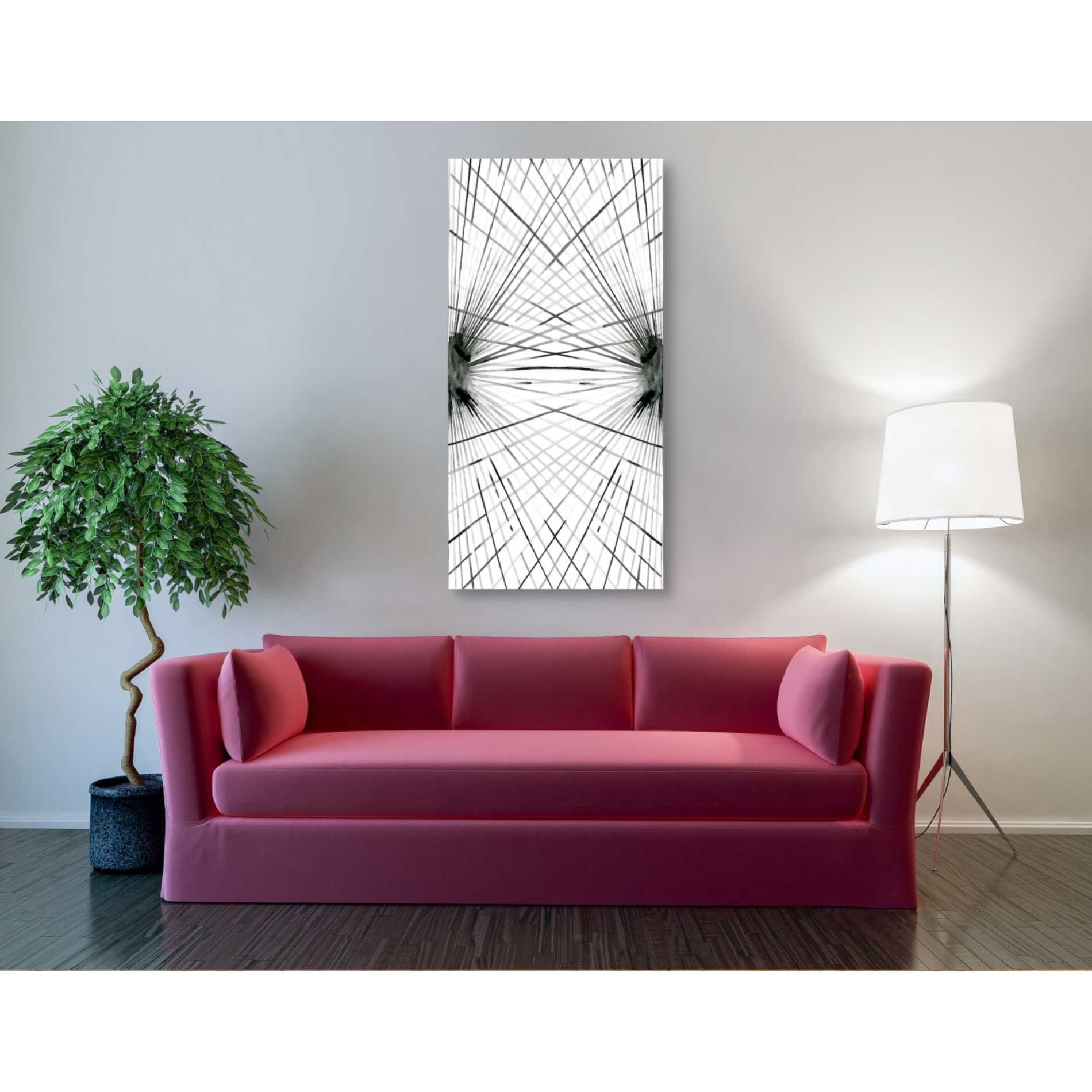 'Rays IV' by Grace Popp Canvas Wall Art,30 x 60