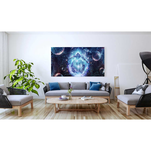 Image of 'All From Nothing We Become Something' by Cameron Gray, Canvas Wall Art,30 x 60
