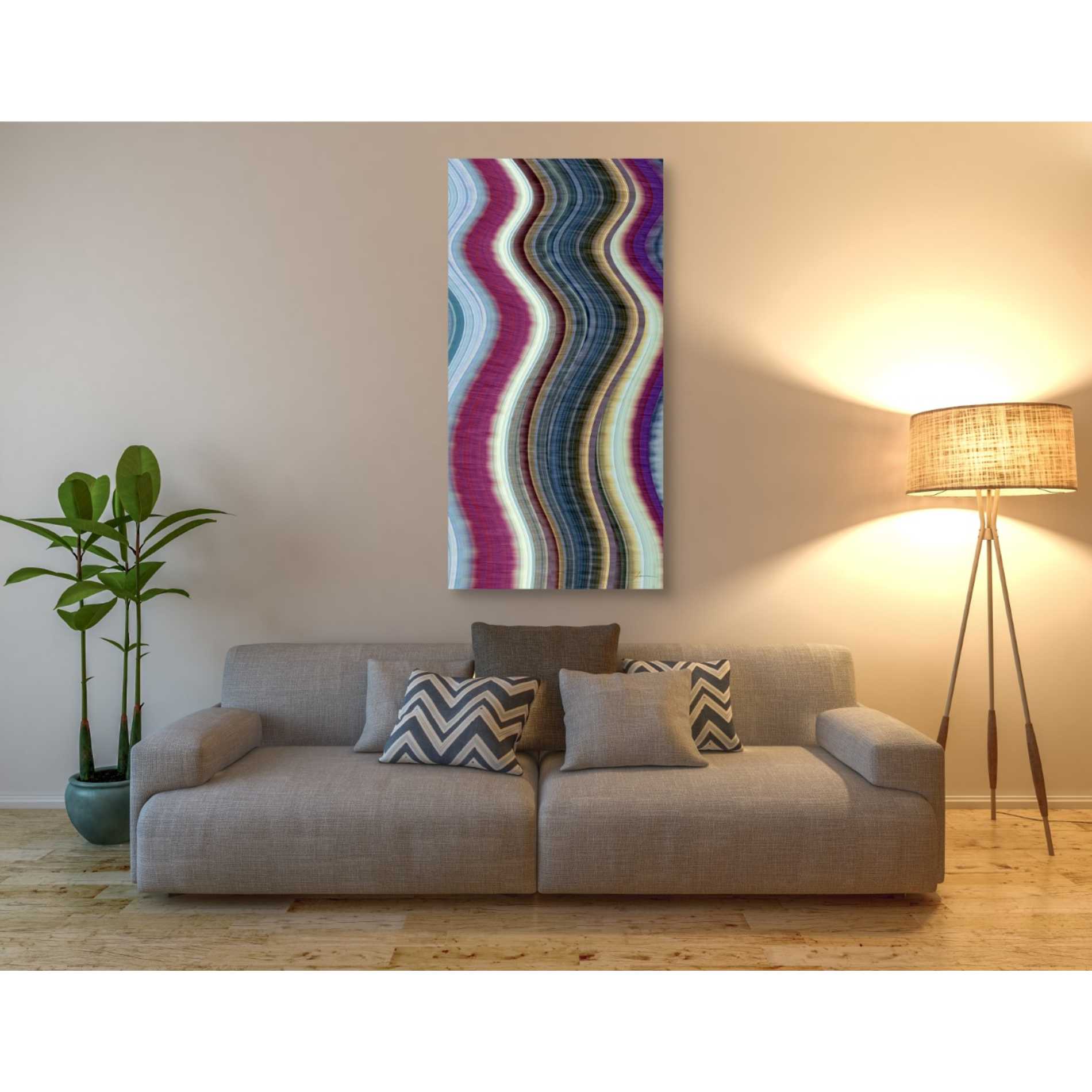 'Rumba III' by James Burghardt, Canvas Wall Art,30 x 60