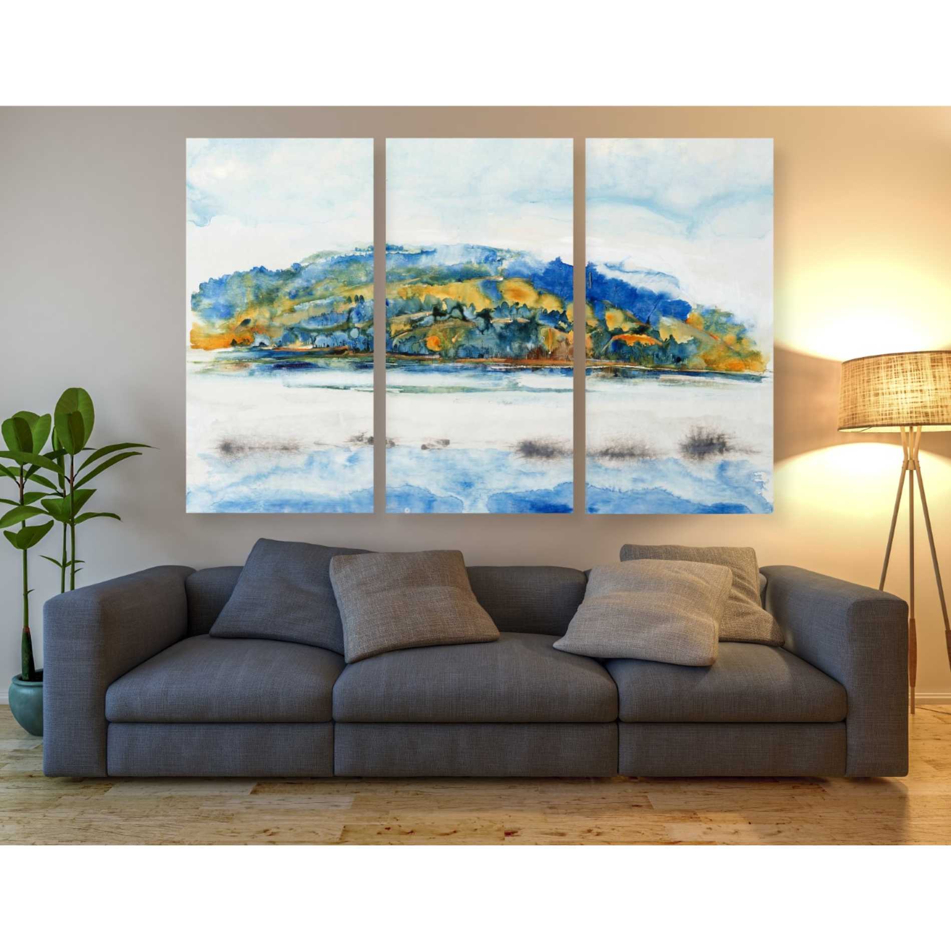 'Island Mist III' by Tim O'Toole Canvas Wall Art,30 x 60