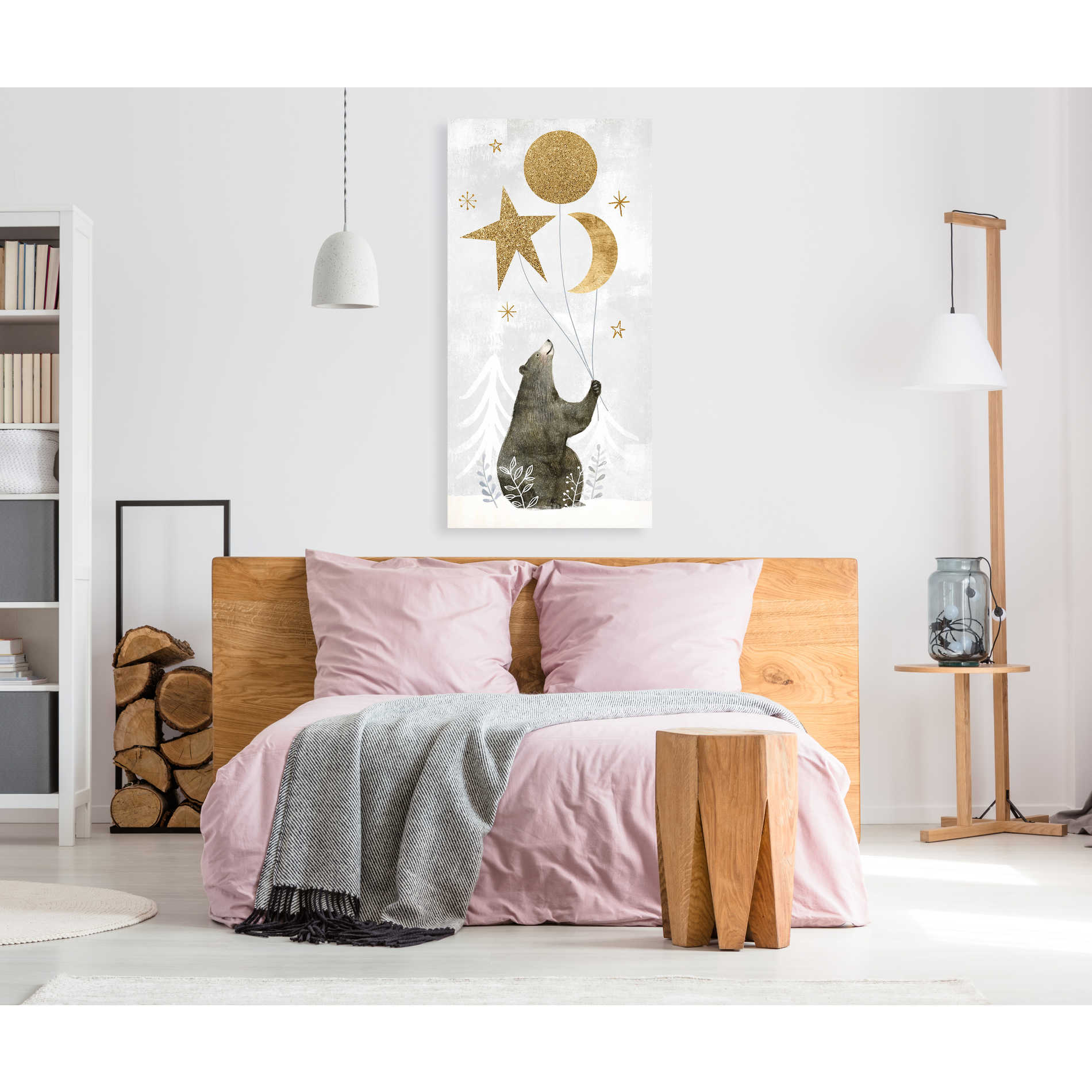 'Woodland Celebration Collection B' by Victoria Borges Canvas Wall Art,30 x 60