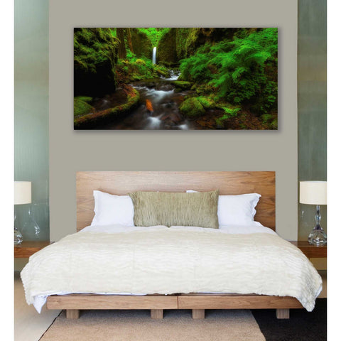Image of 'Early Morning At The Grotto' by Darren White, Canvas Wall Art,30 x 60