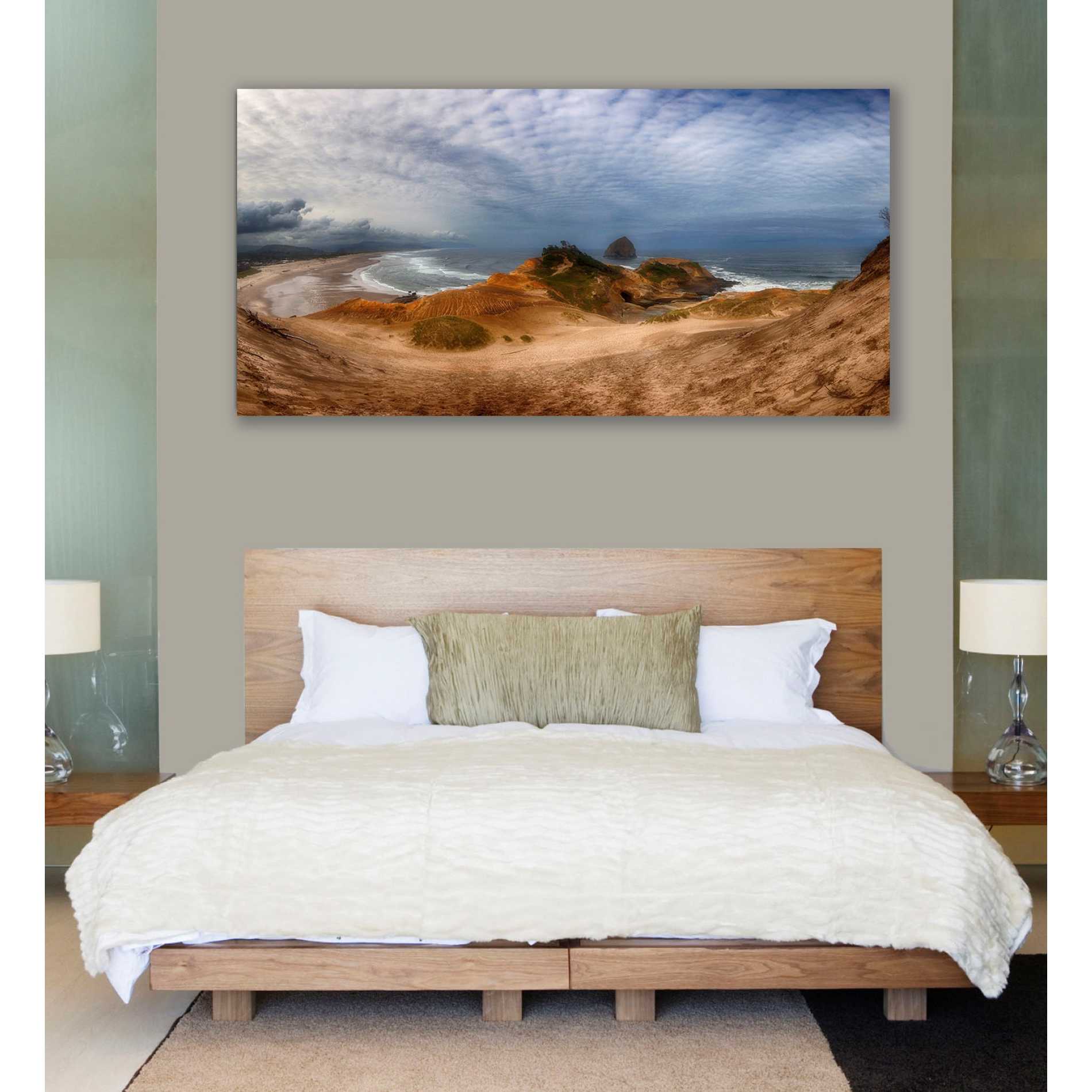 'Kiwanda' by Darren White, Canvas Wall Art,30 x 60