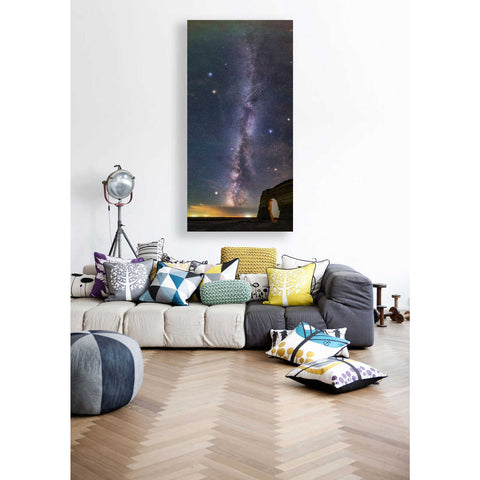 Image of 'Milky Way Magic' by Darren White, Canvas Wall Art,30 x 60