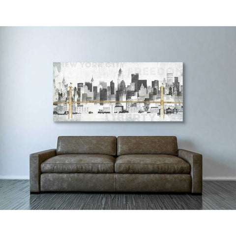 Image of 'New York Skyline II' by Avery Tillmon, Canvas Wall Art,30 x 60