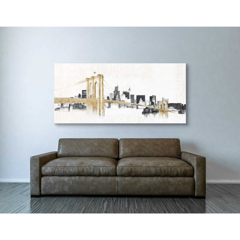 Image of 'Skyline Crossings' by Avery Tillmon, Canvas Wall Art,30 x 60