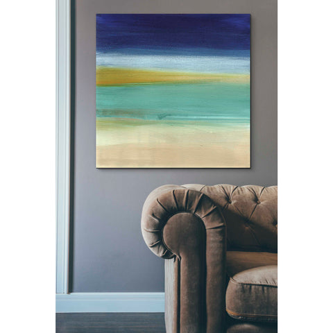 Image of 'Beach II' by Linda Woods, Canvas Wall Art,37 x 37