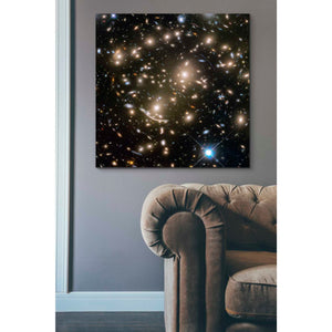 'Abell 370' Hubble Space Telescope Canvas Wall Art,37 x 37
