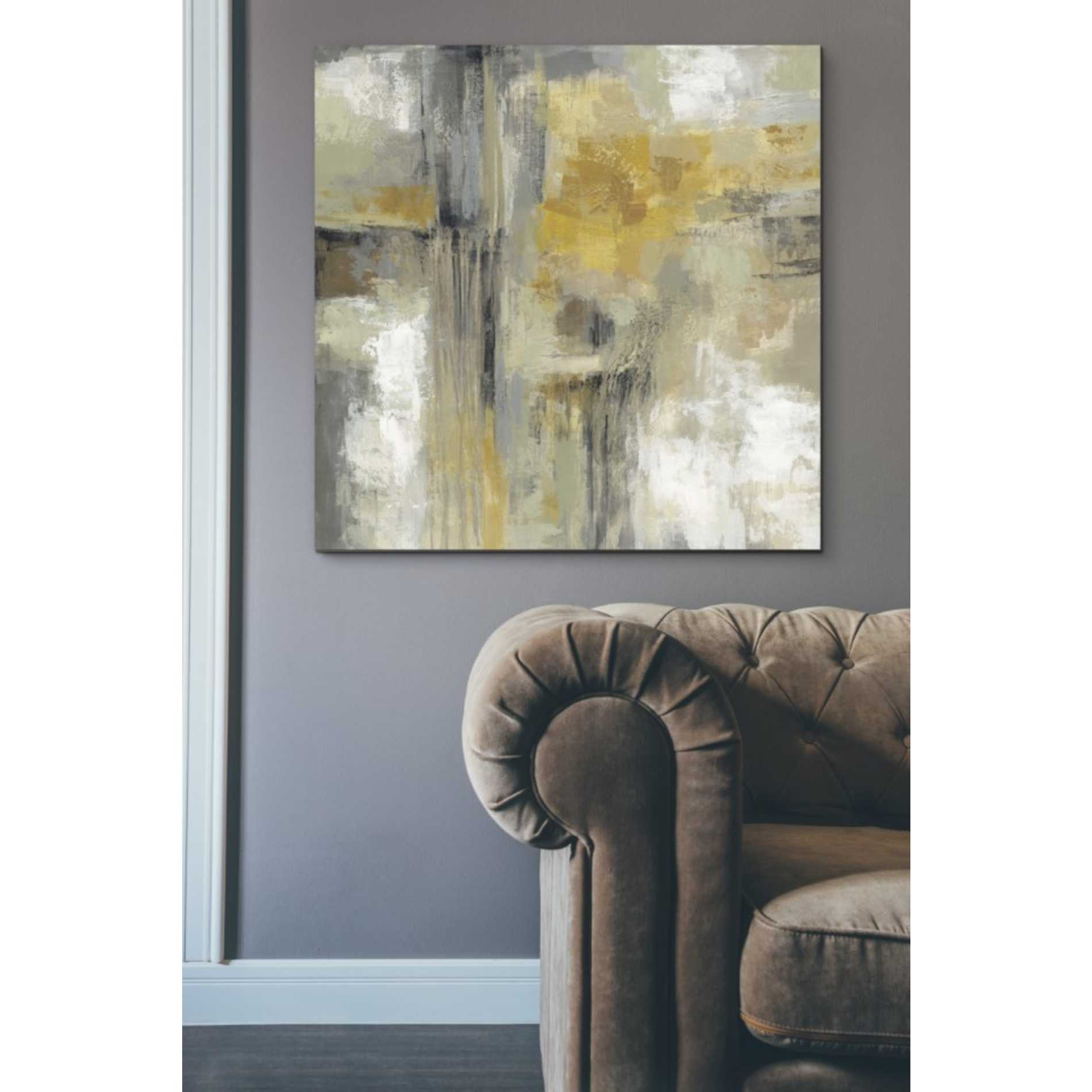 'Sun and Rain' by Silvia Vassileva, Canvas Wall Art,37 x 37