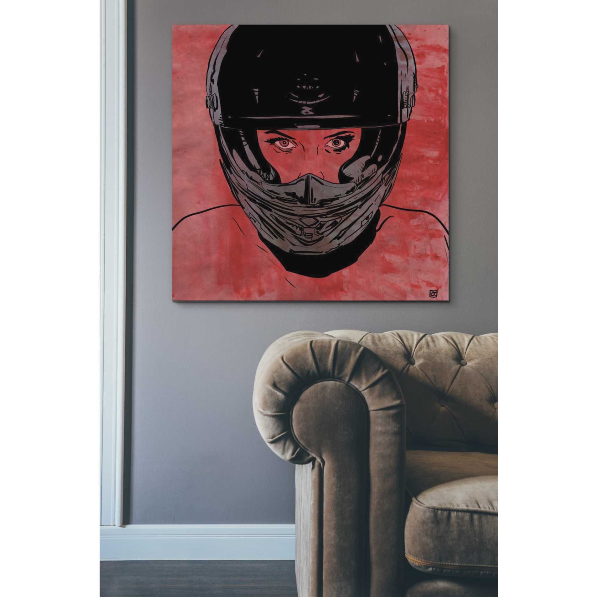 'Ride' by Giuseppe Cristiano, Canvas Wall Art,37 x 37