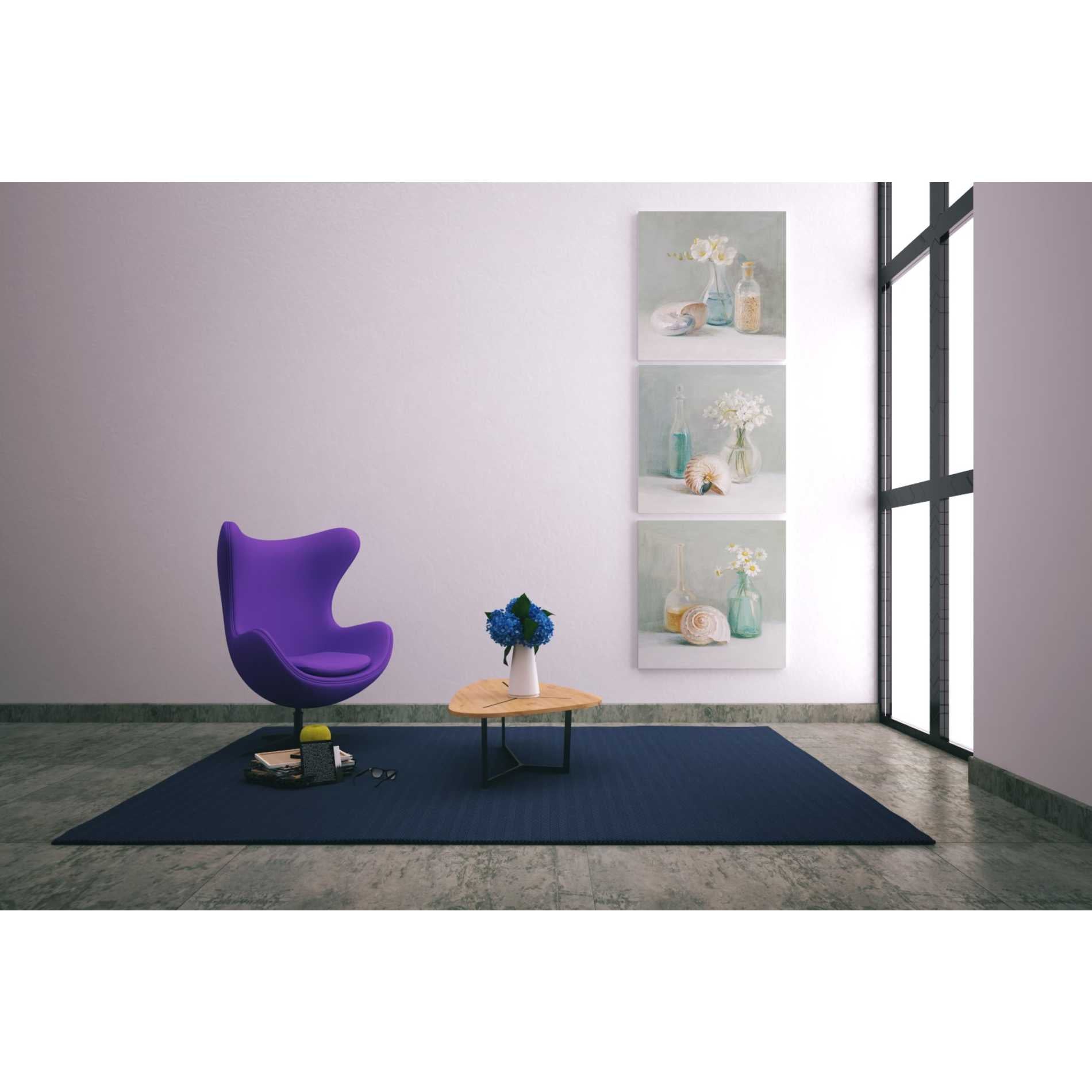 'White Flower Spa' by Danhui Nai, Canvas Wall Art,37 x 37