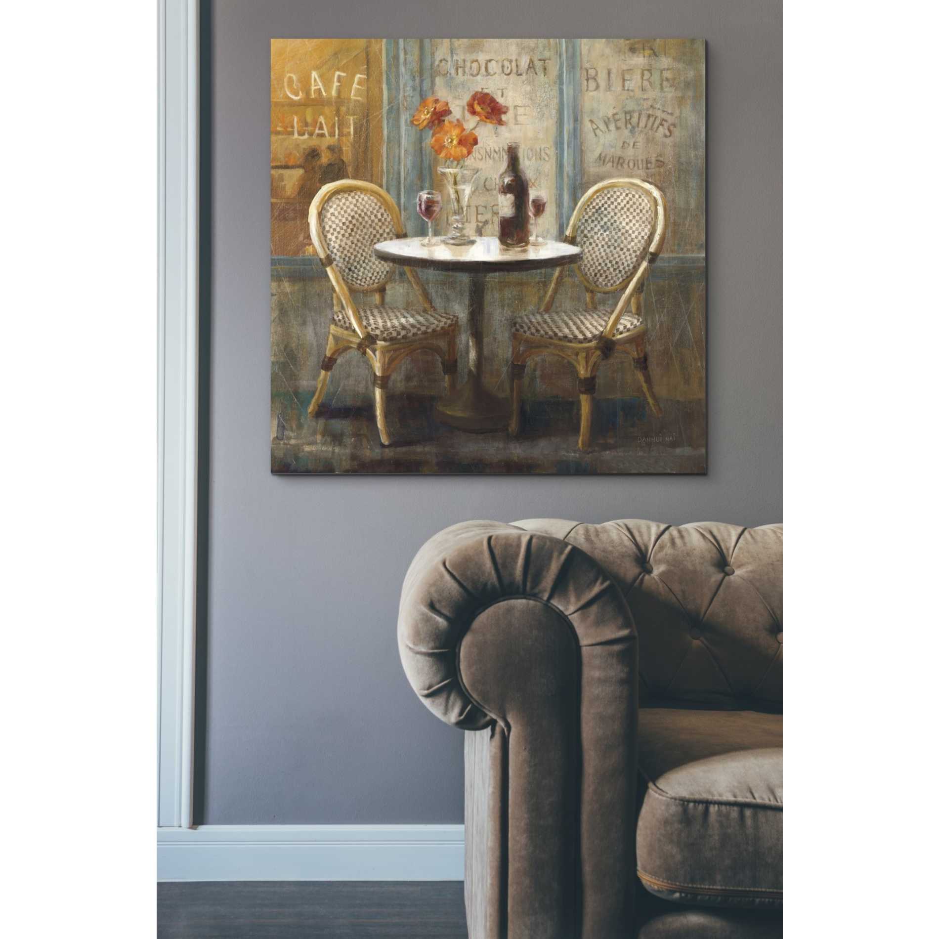 'Meet Me at Le Cafe I' by Danhui Nai, Canvas Wall Art,37 x 37