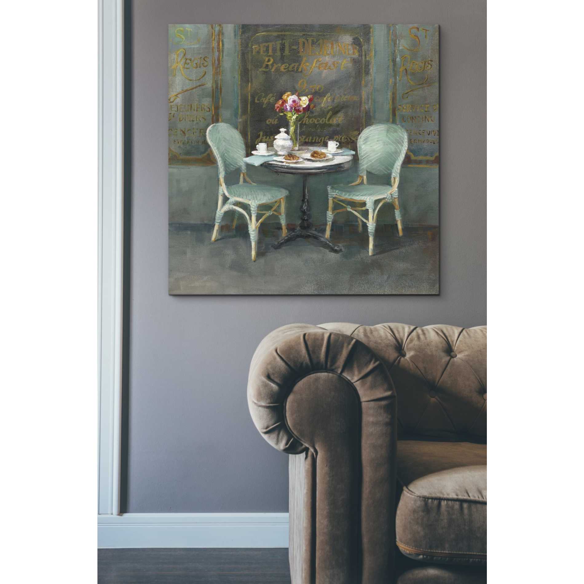 'Joy of Paris II' by Danhui Nai, Canvas Wall Art,37 x 37