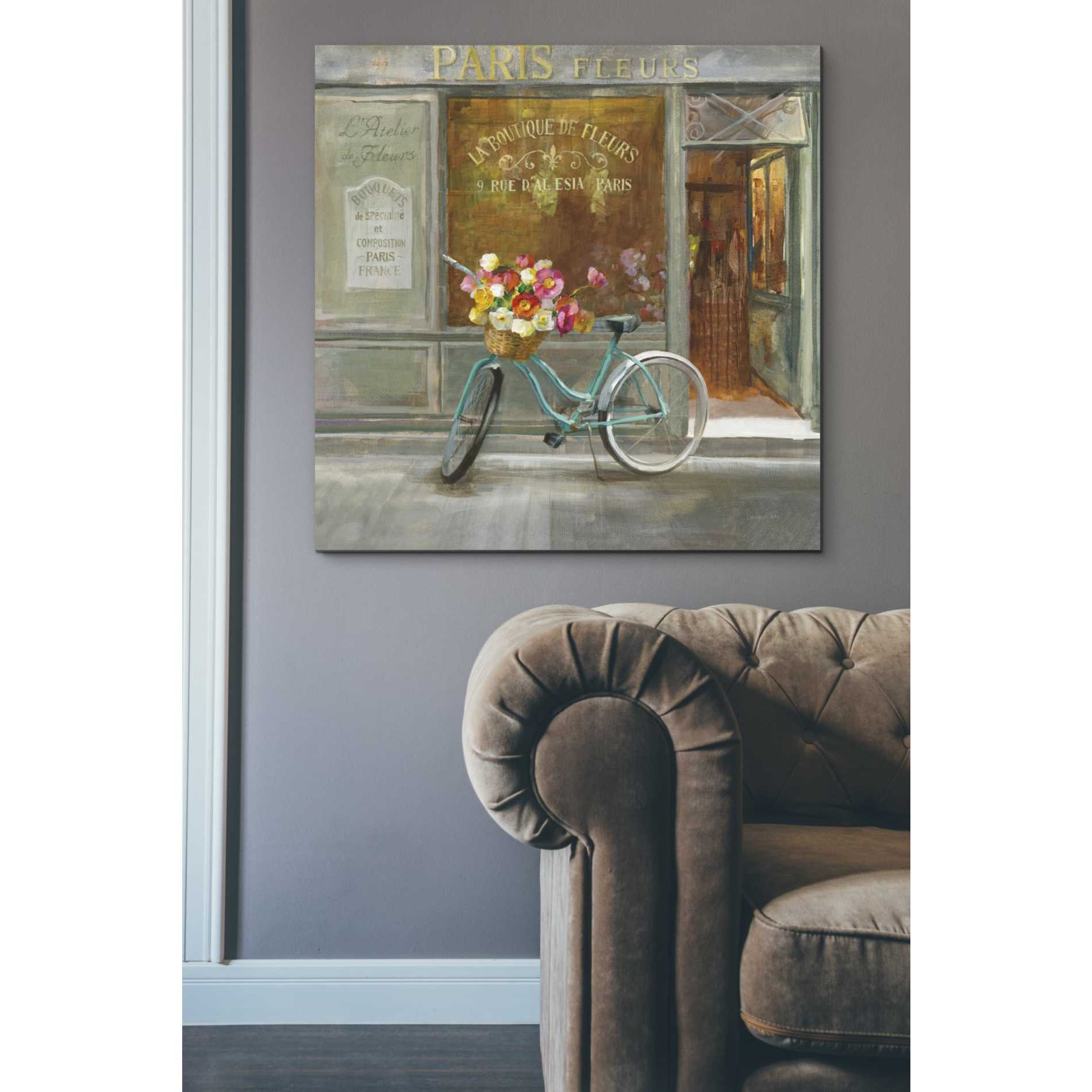 'French Flowershop v2' by Danhui Nai, Canvas Wall Art,37 x 37