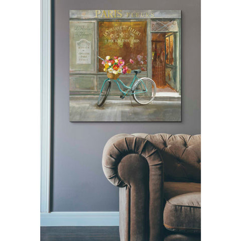 Image of 'French Flowershop v2' by Danhui Nai, Canvas Wall Art,37 x 37