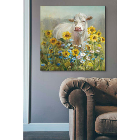 Image of 'Farm and Field I v2 Crop' by Danhui Nai, Canvas Wall Art,37 x 37