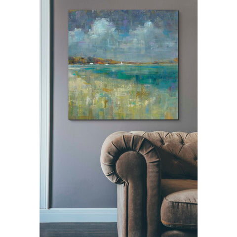 Image of 'Sky and Sea Crop' by Danhui Nai, Canvas Wall Art,37 x 37