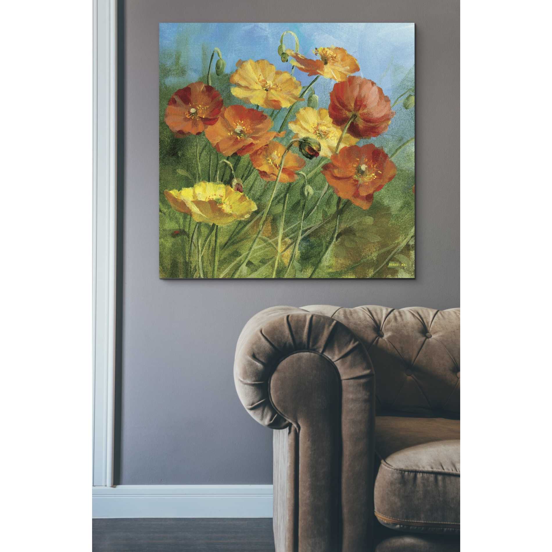 'Summer Field IV' by Danhui Nai, Canvas Wall Art,37 x 37