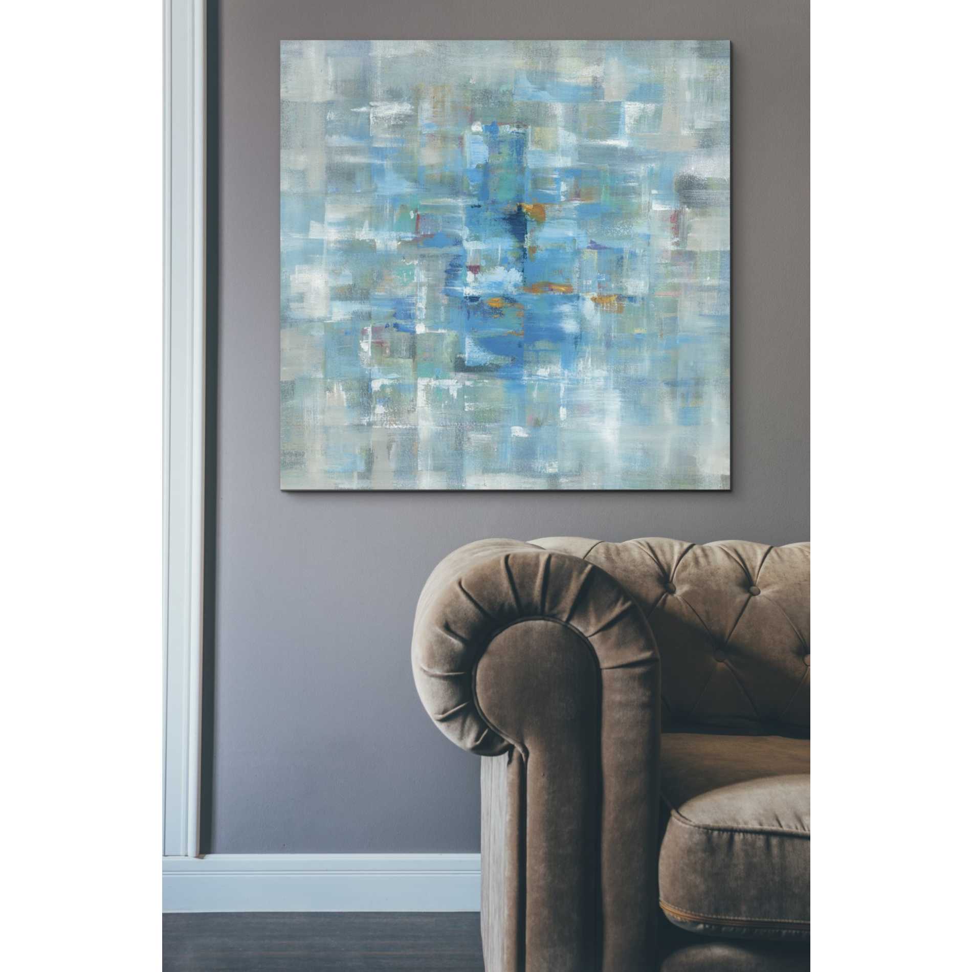 'Abstract Squares' by Danhui Nai, Canvas Wall Art,37 x 37