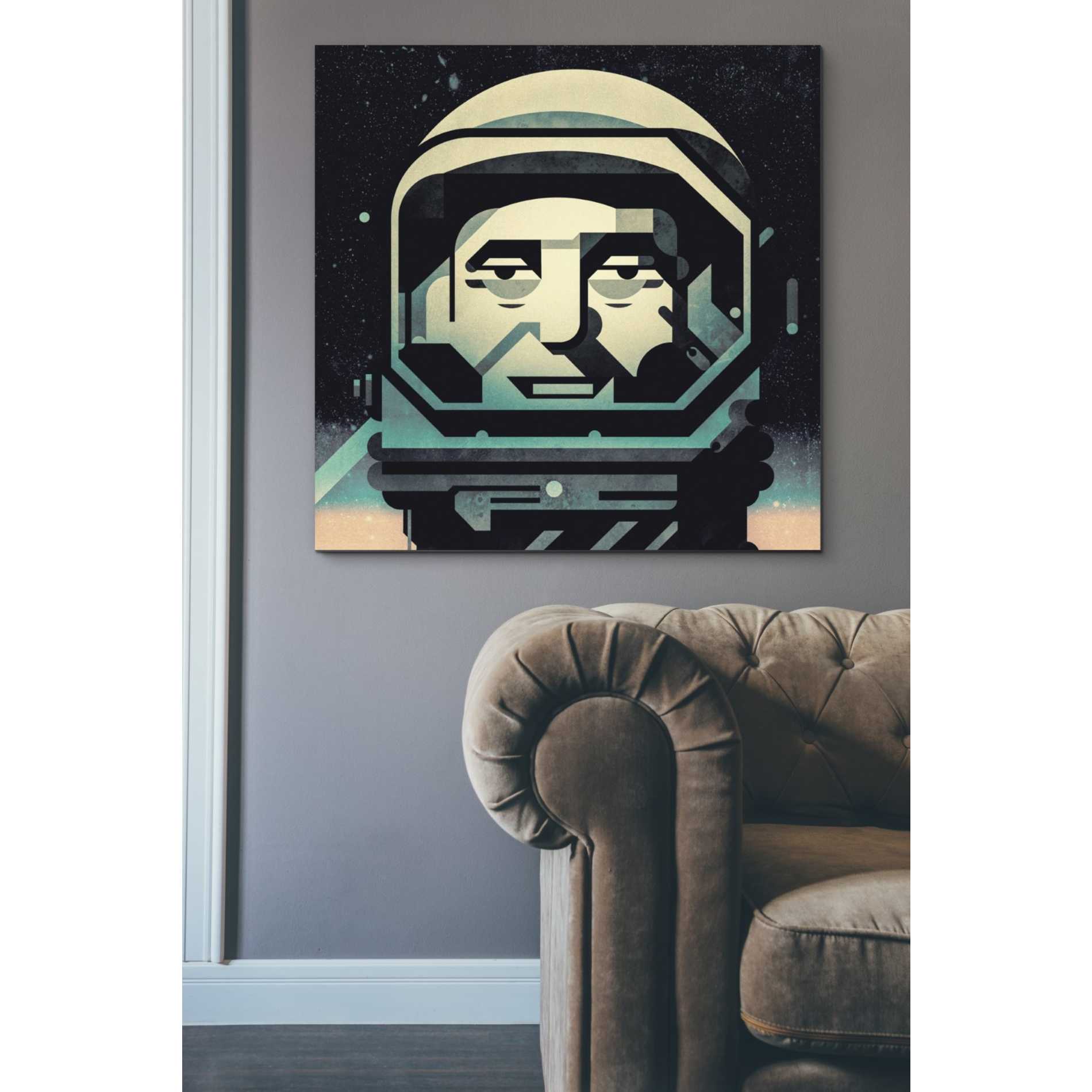 'Mercury' by Antony Squizzato, Canvas Wall Art,37 x 37