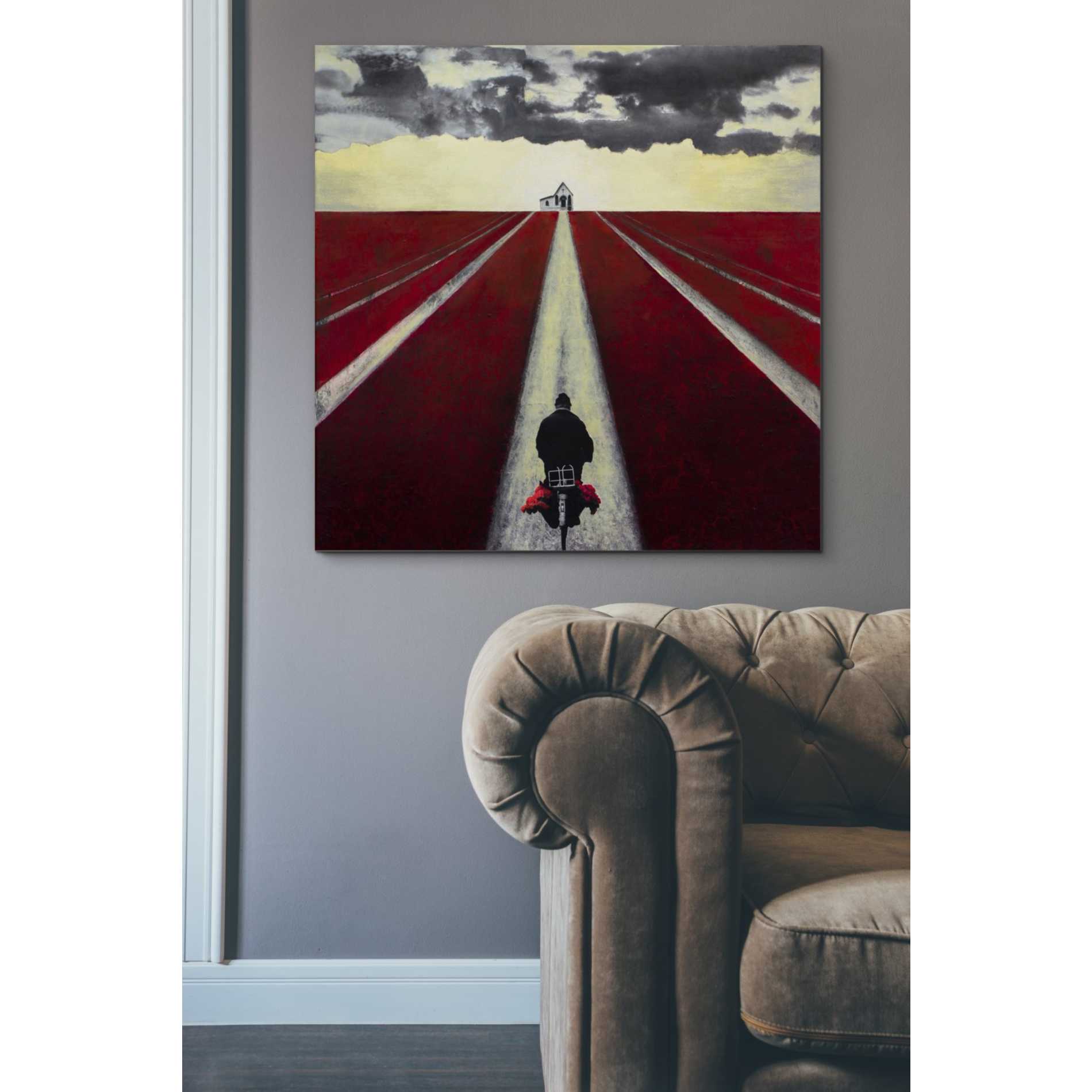 'WE'LL MEET AGAIN' by DB Waterman, Canvas Wall Art,37 x 37