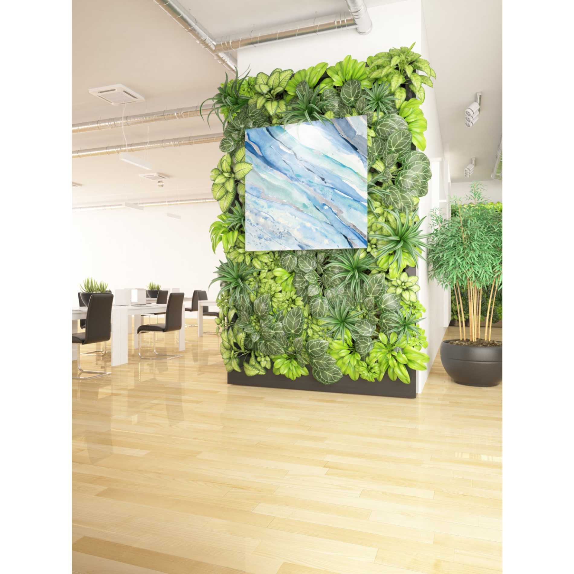 'Silver Spring I' by Albena Hristova, Canvas Wall Art,37 x 37