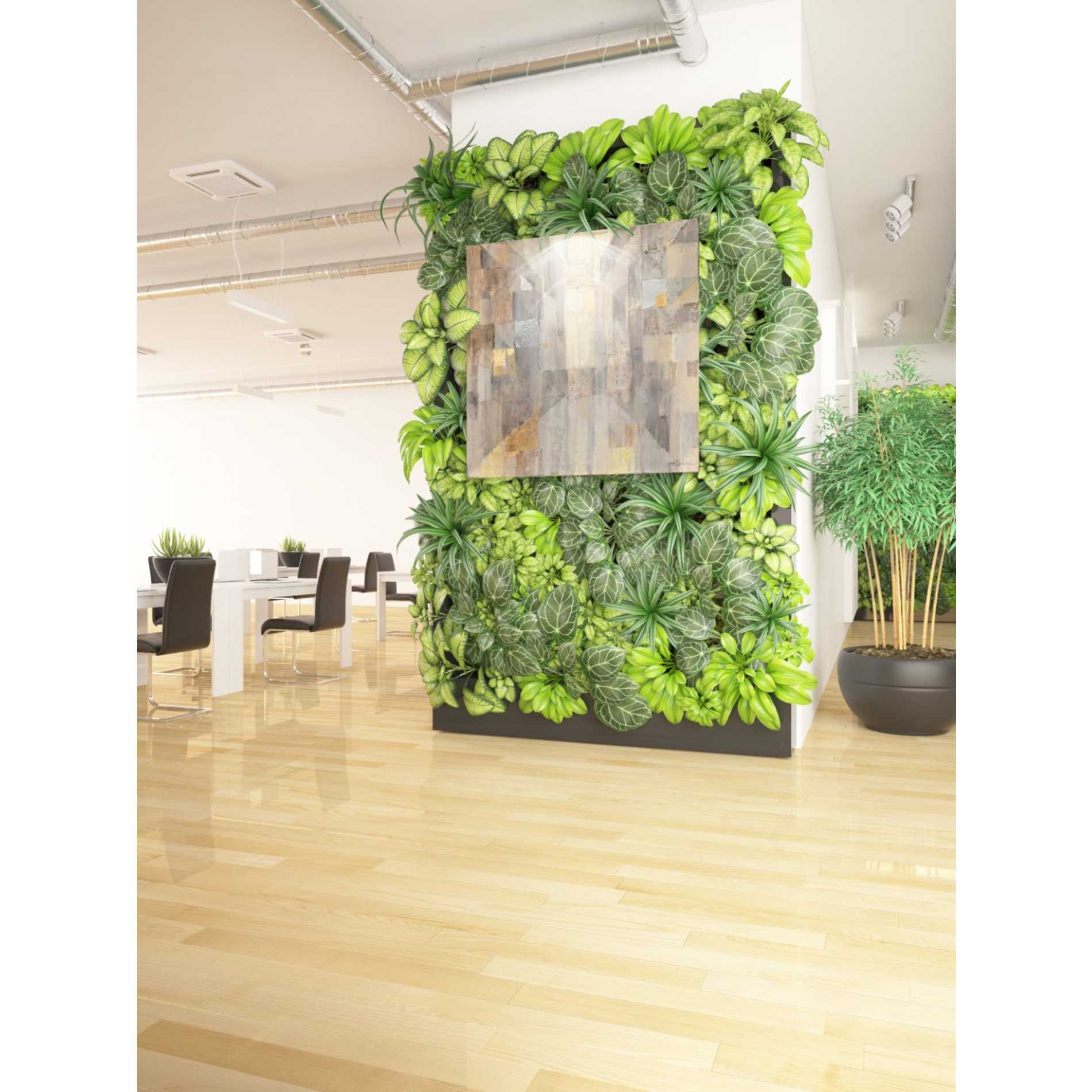 'The Gold Square' by Albena Hristova, Canvas Wall Art,37 x 37