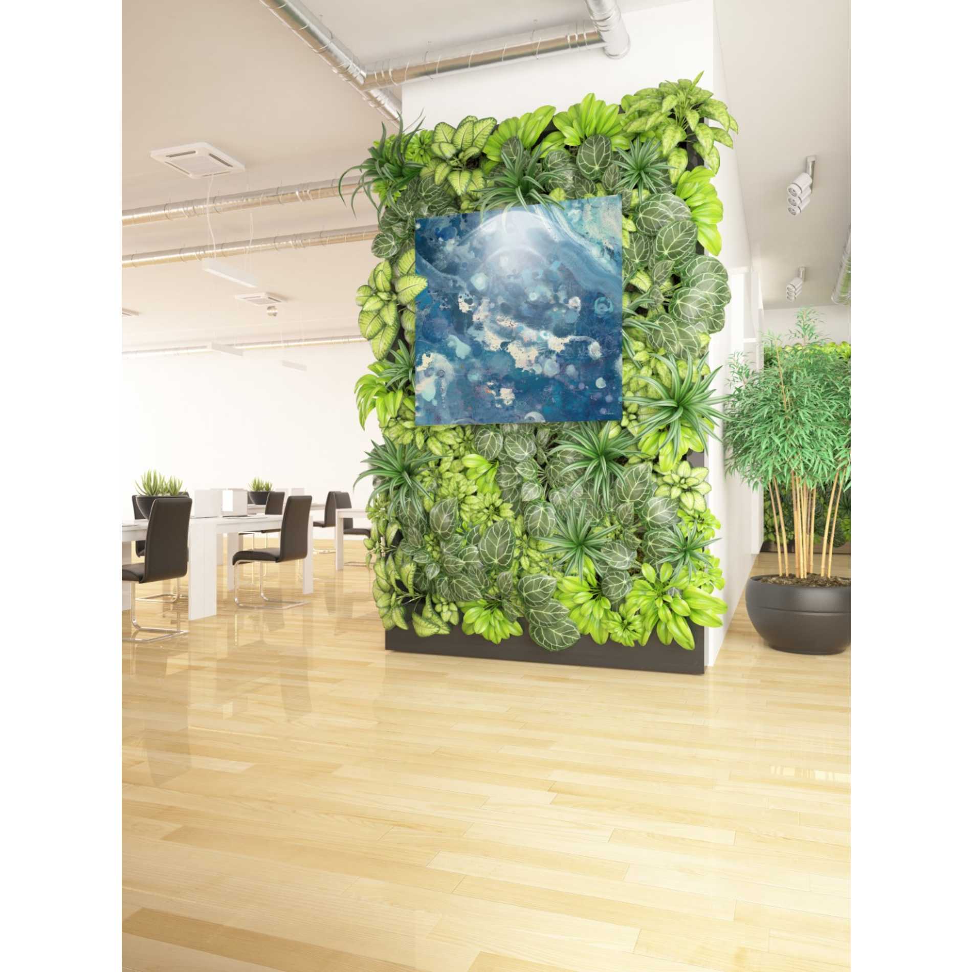 'Water III' by Albena Hristova, Canvas Wall Art,37 x 37