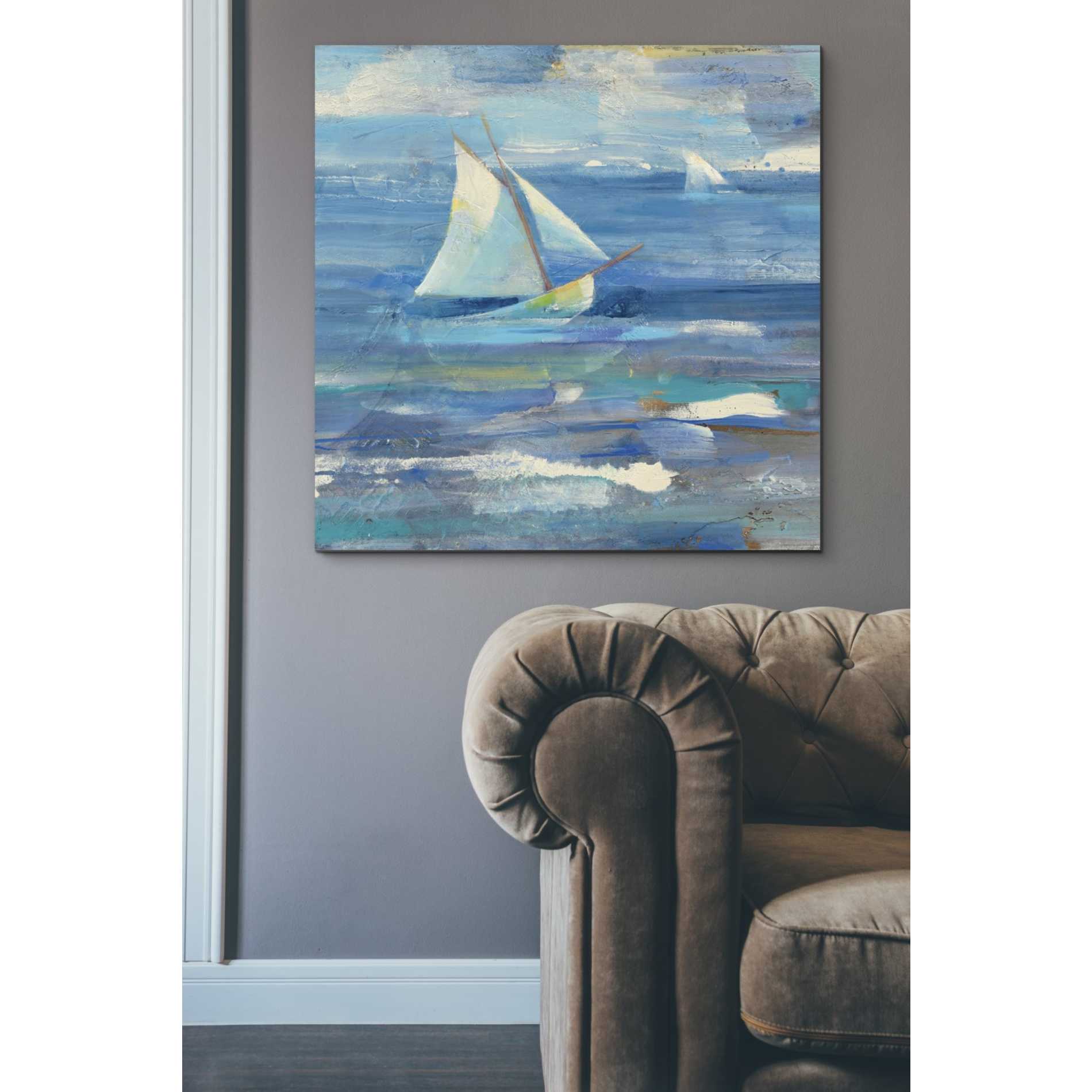 'Ocean Sail V.2 Sq' by Albena Hristova, Canvas Wall Art,37 x 37