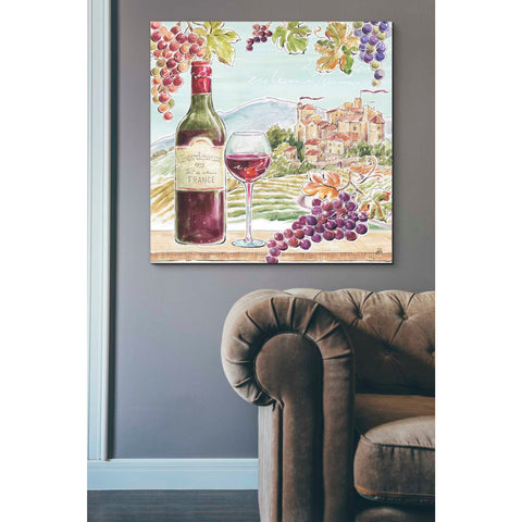 Image of 'Wine Country III' by Daphne Brissonet, Canvas Wall Art,37 x 37