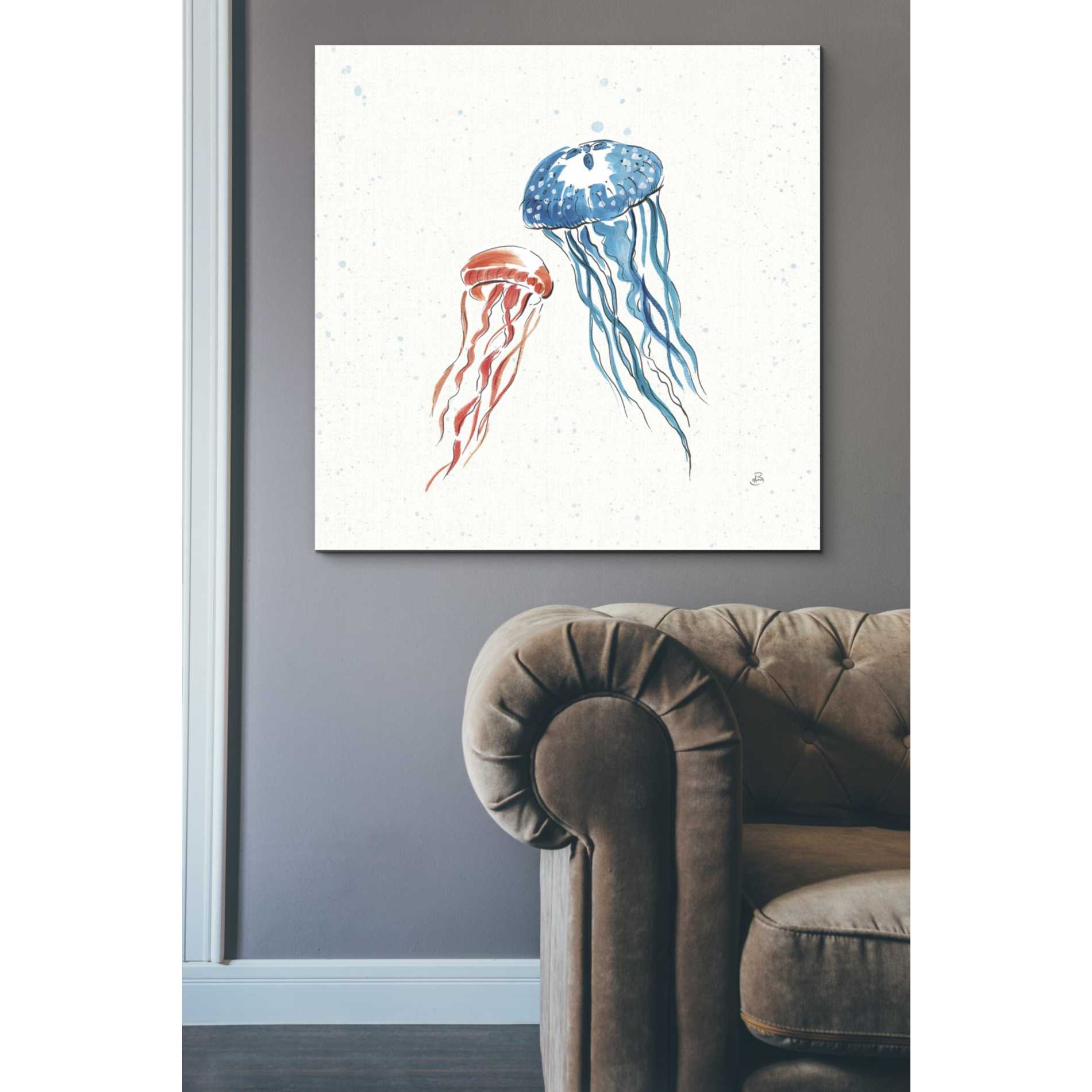 'Maritime VI' by Daphne Brissonet, Canvas Wall Art,37 x 37