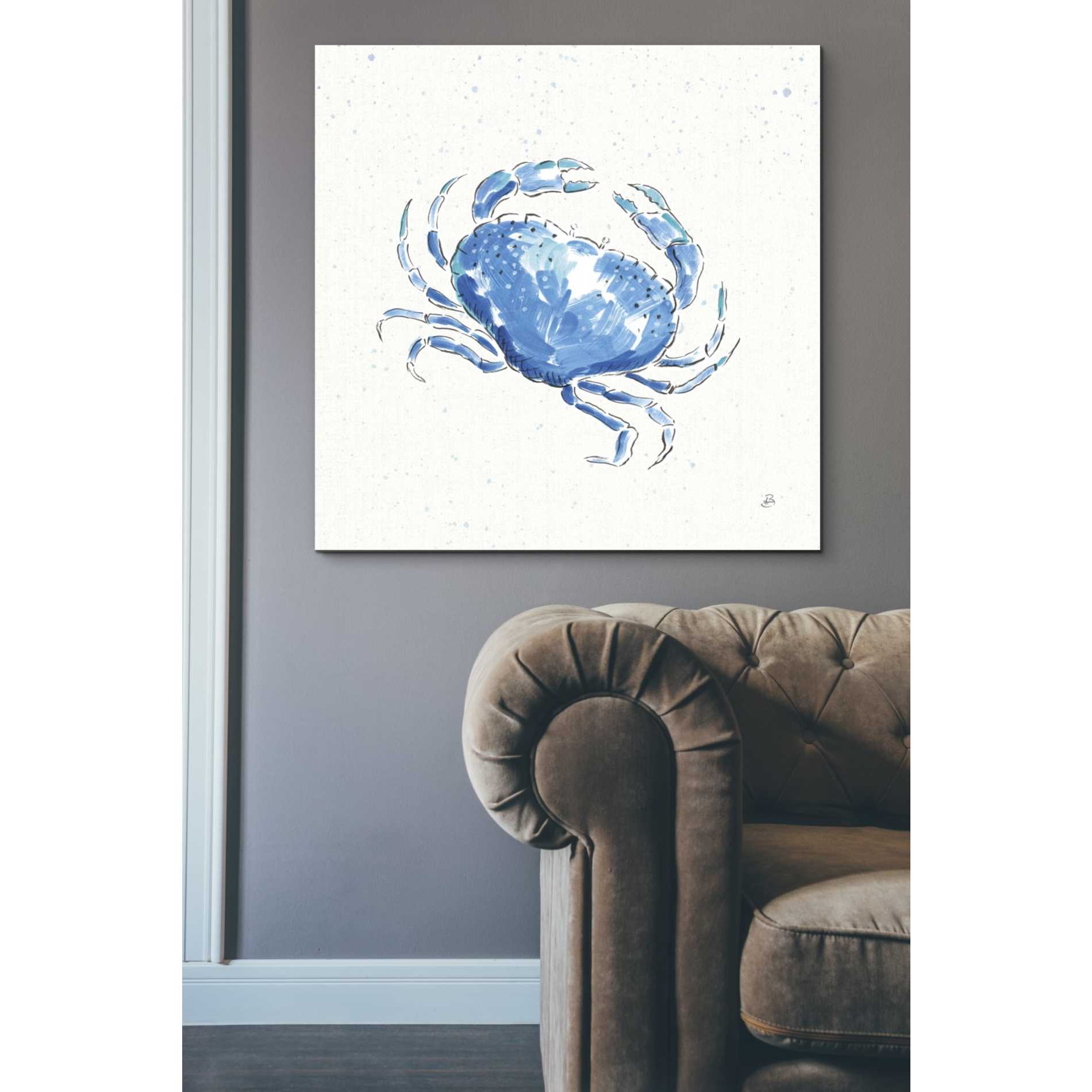 'Maritime X' by Daphne Brissonet, Canvas Wall Art,37 x 37