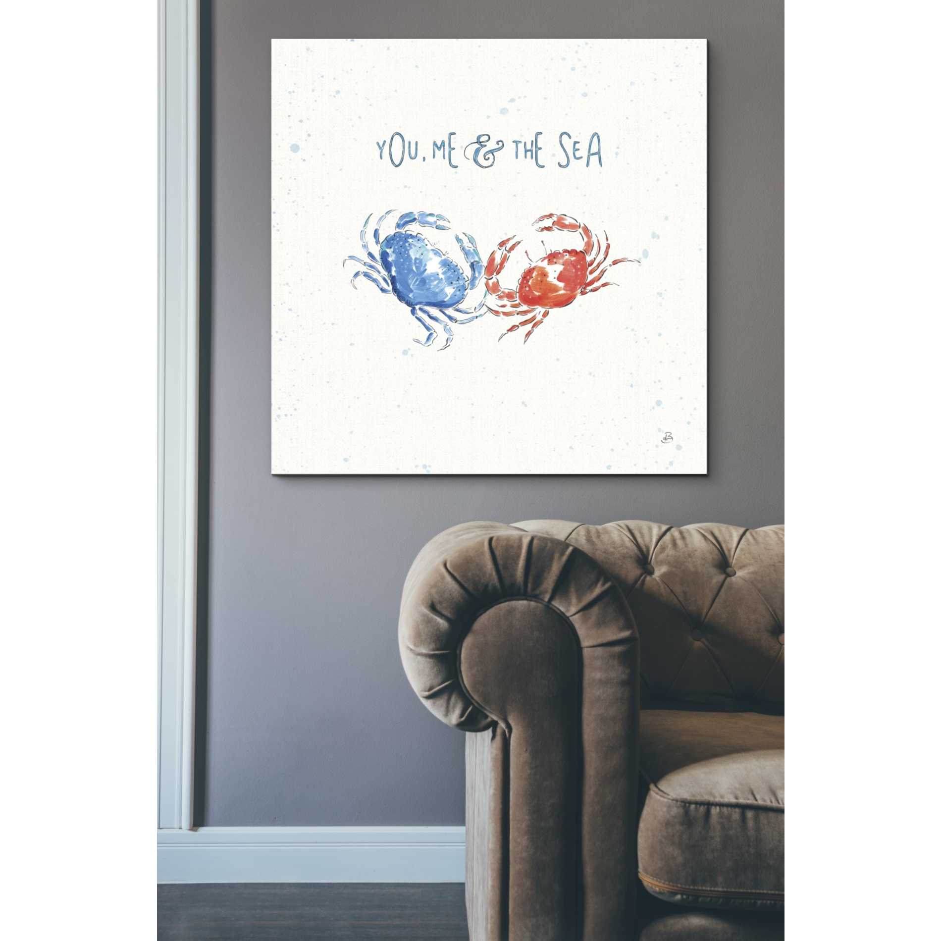 'Maritime V' by Daphne Brissonet, Canvas Wall Art,37 x 37