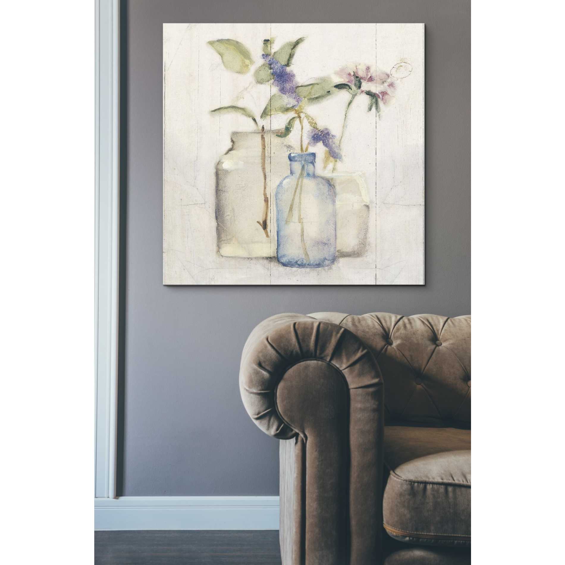 'Blossoms on Birch I' by Cheri Blum, Canvas Wall Art,37 x 37