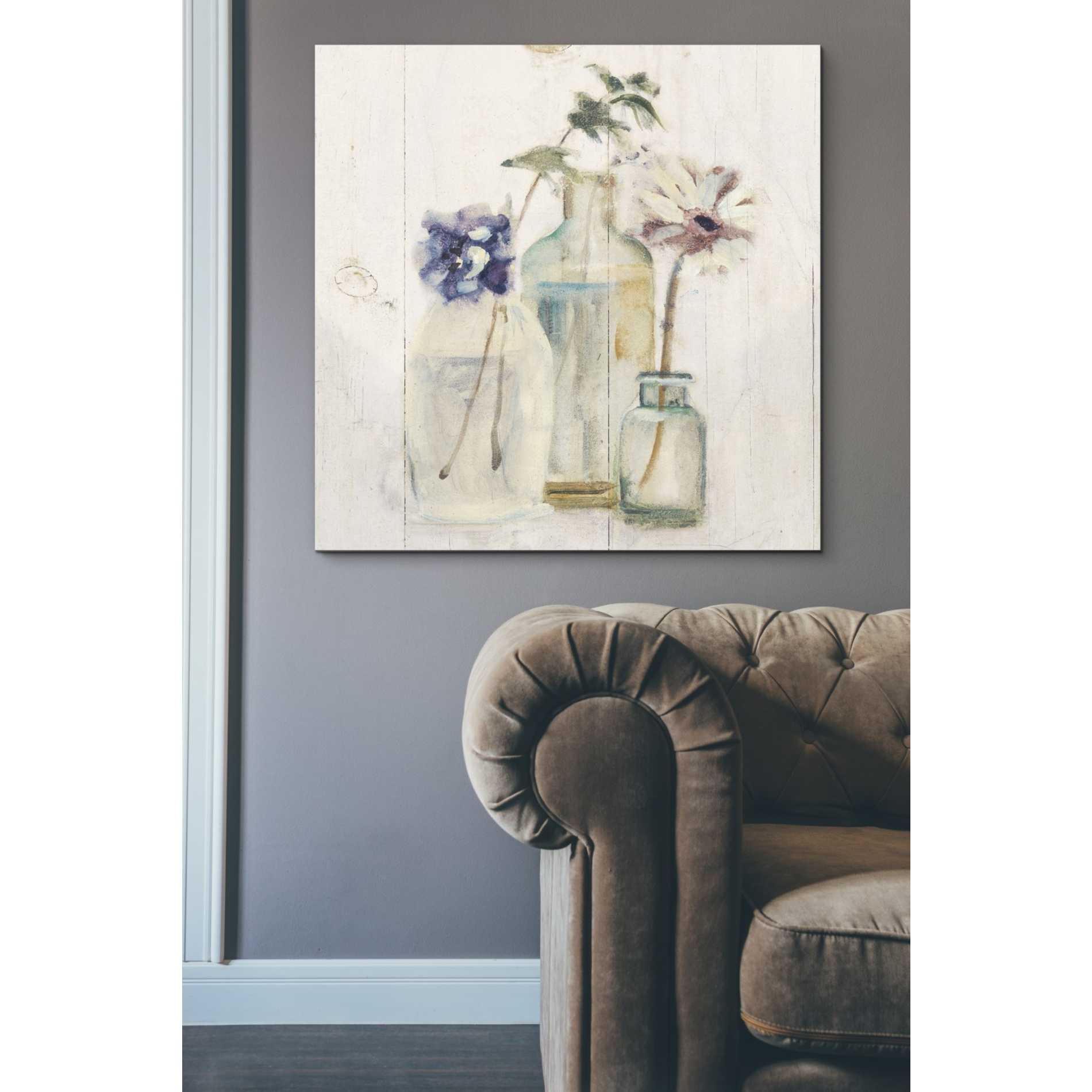 'Blossoms on Birch III' by Cheri Blum, Canvas Wall Art,37 x 37