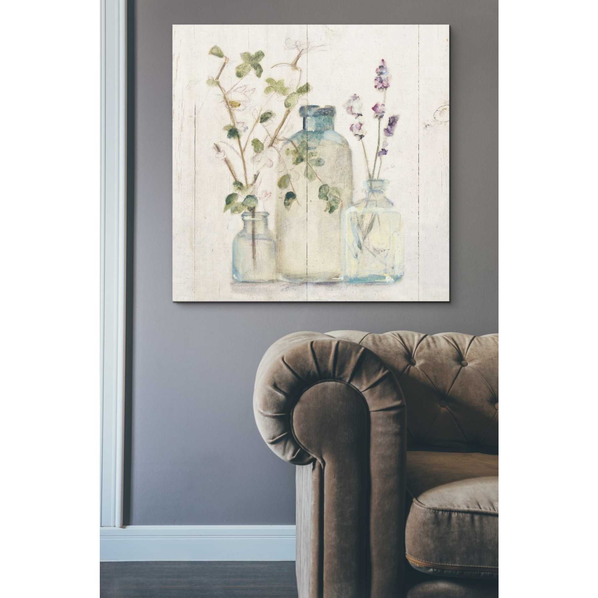 'Blossoms on Birch V' by Cheri Blum, Canvas Wall Art,37 x 37