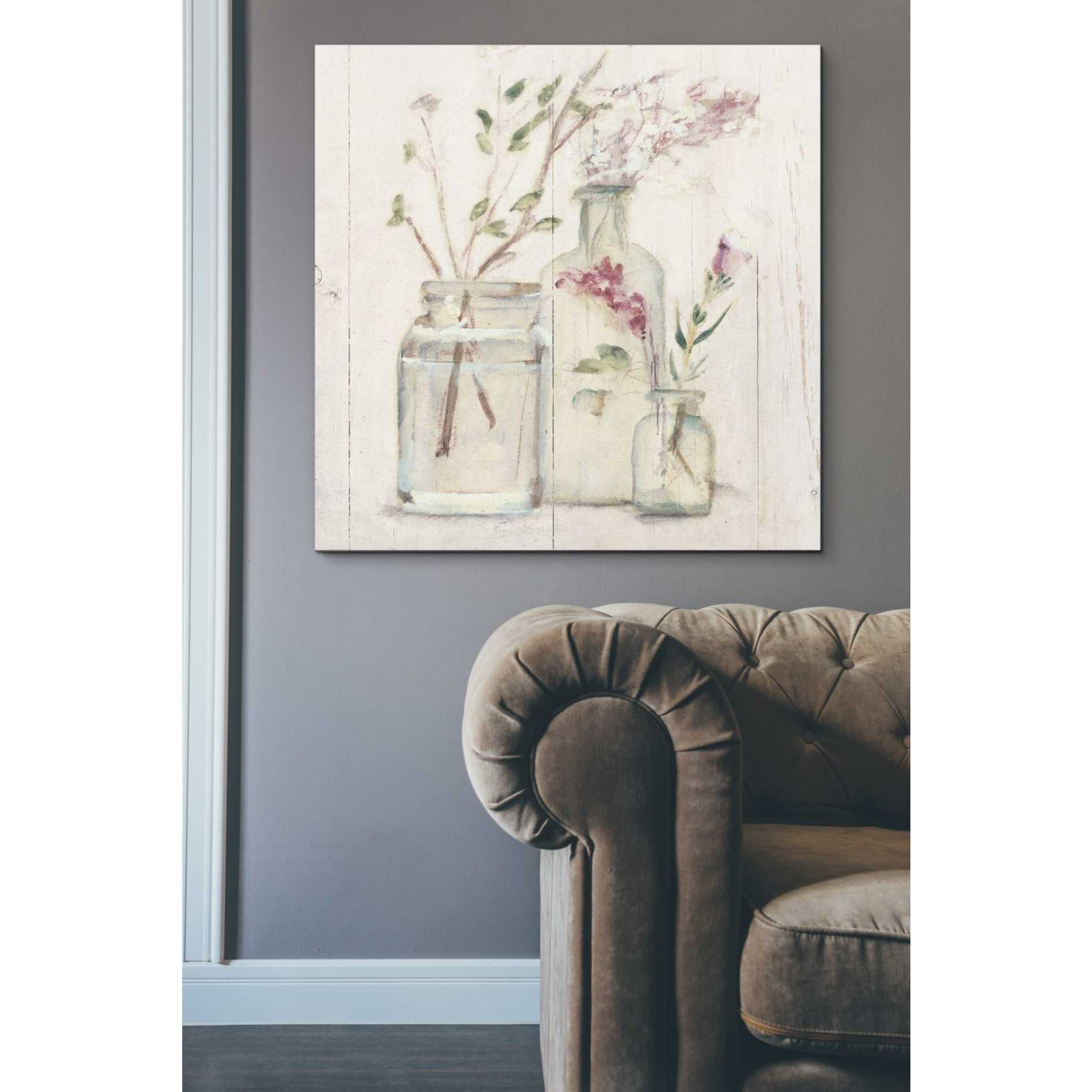 'Blossoms on Birch VI' by Cheri Blum, Canvas Wall Art,37 x 37