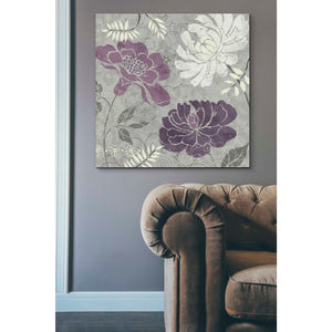 'Morning Tones Purple I' by Daphne Brissonet, Canvas Wall Art,37 x 37