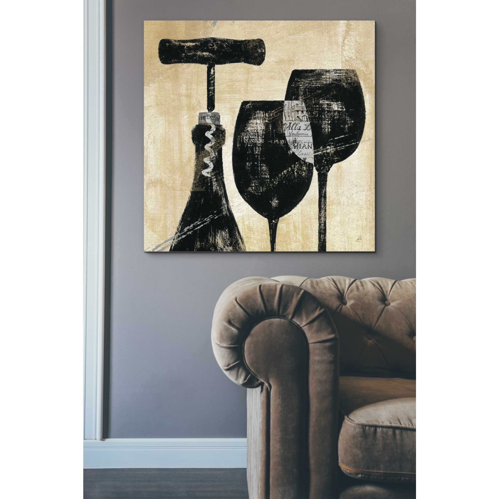 'Wine Selection II' by Daphne Brissonet, Canvas Wall Art,37 x 37