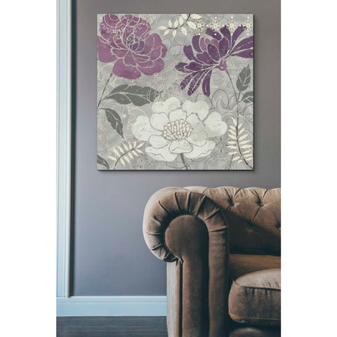 Image of 'Morning Tones Purple II' by Daphne Brissonet, Canvas Wall Art,37 x 37