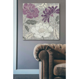 'Morning Tones Purple II' by Daphne Brissonet, Canvas Wall Art,37 x 37